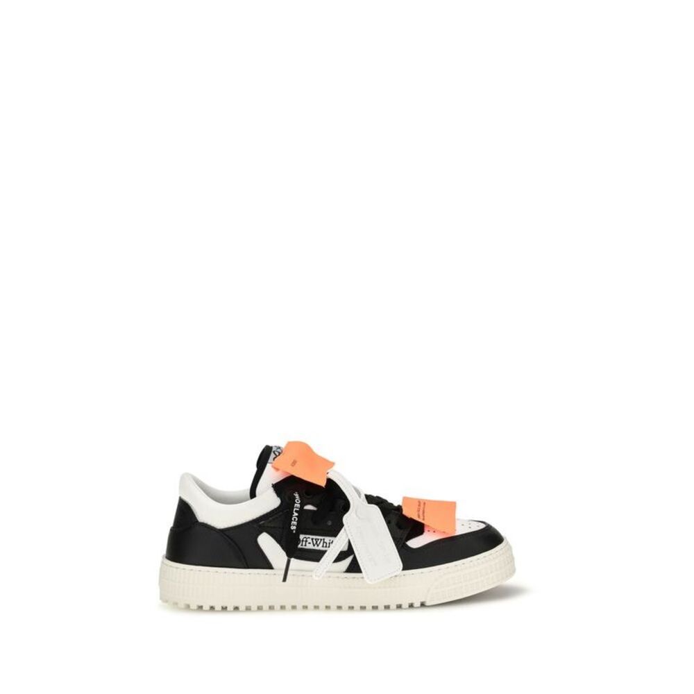 Off-White Multicolor Calf Leather Bos Taurus Low Top Men's Sneakers